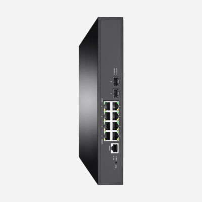 Steel Shell Layer 2+ Managed Gigabit Switch With 8 RJ45 Ports RSTP MSTP
