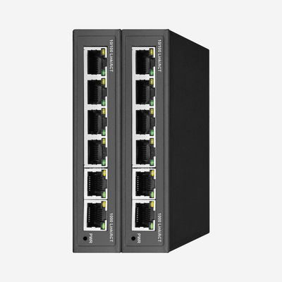 IEEE 802.3af/At 6 Port Smart PoE Switch With Power LED Indicators
