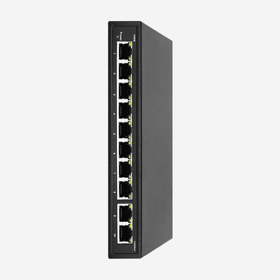 10 RJ45 Unmanaged Dumb Switch With High Speed 10Gbps SFP+ Port