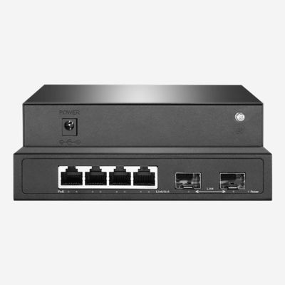 Eco Friendly Gigabit 6 Ethernet Unmanaged Switch With 12Gbps Capacity 9K Jumbo Frames