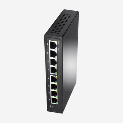 12V 8 Port Gigabit Switch 10 100 1000M Auto Negotiation Ethernet QoS