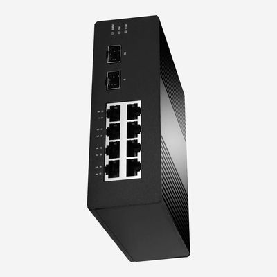 STP RSTP Industrial Gigabit Ethernet Switch 2 Gigabit PoE Switch IEEE802.3 Af/At