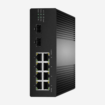 Industrial Fully Managed Switch 10/100/1000 Mbps With VLAN Support Jumbo Frame