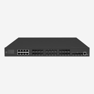 Yüksek performans için iki fan 10GB VLAN desteği ve AC güç kaynağı ile anahtar