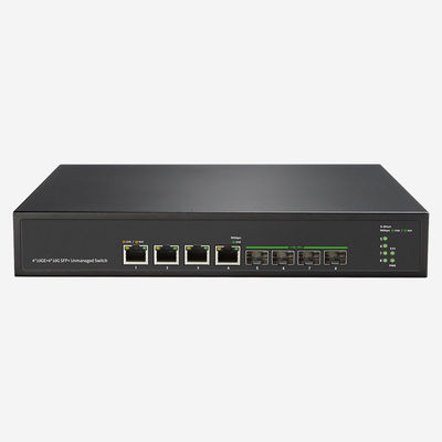 Hız Performansı ve İletişim Hızı 238.10 Mpps ile 4 10Gbps RJ45 Yönetilmeyen Ethernet Değiştirme Ağ Çözümü